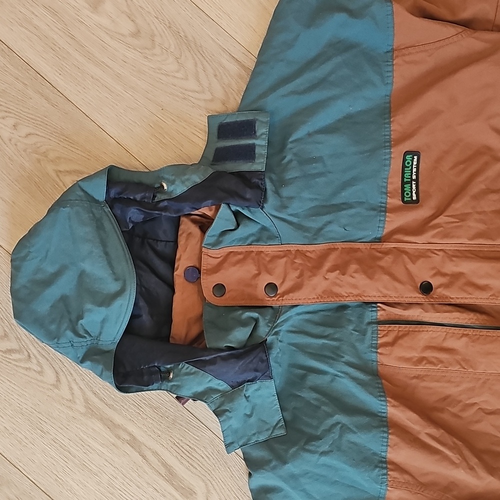 Vintage LoMer Lightweight Hooded Outdoor Water Resistant Jacket Scantex Coating - Picture 3 of 16